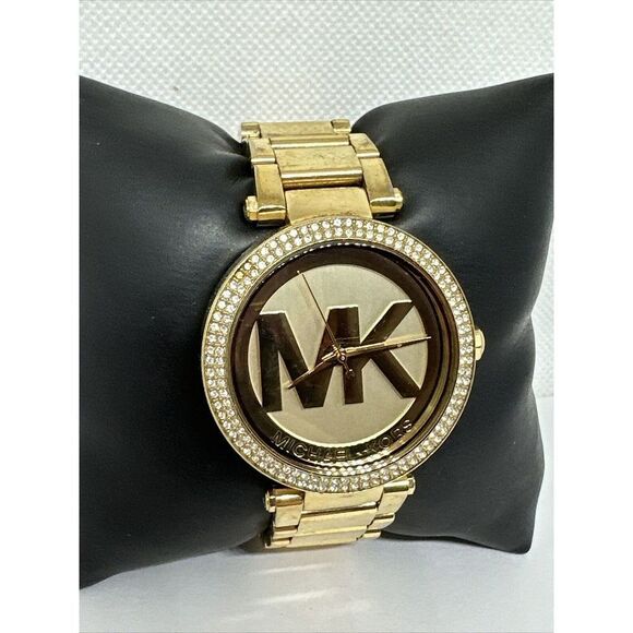 Michael Kors Parker MK5784 Women\'s Gold Stainless Steel Analog Dial Watch NUL14 main image 7